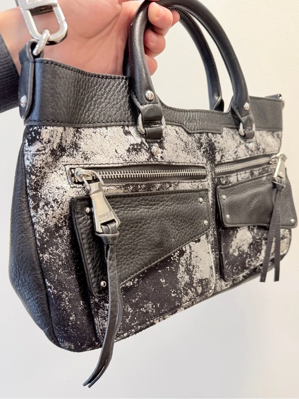 Aimee Kestenberg The Road Trip Leather Satchel Bag